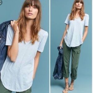🆕NWT Anthropologie V neck Top ☀️